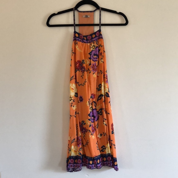 ecoté Open Back Floral Dress - Picture 4 of 8